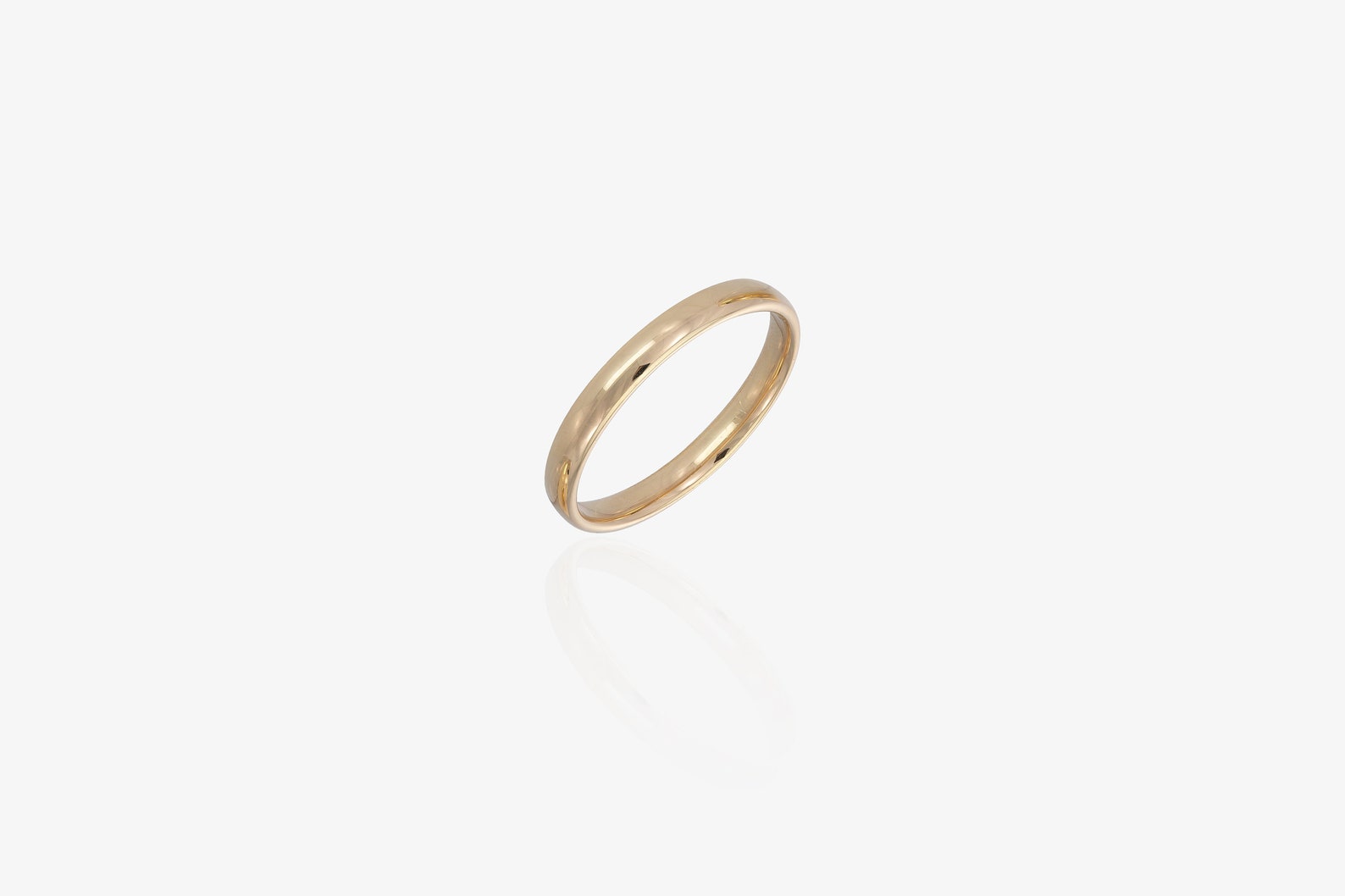 2.8MM Plain Band Wedding Ring, Comfort Fit Plain Wedding Band, Unique Wedding Band for Men, Minimalist Ring